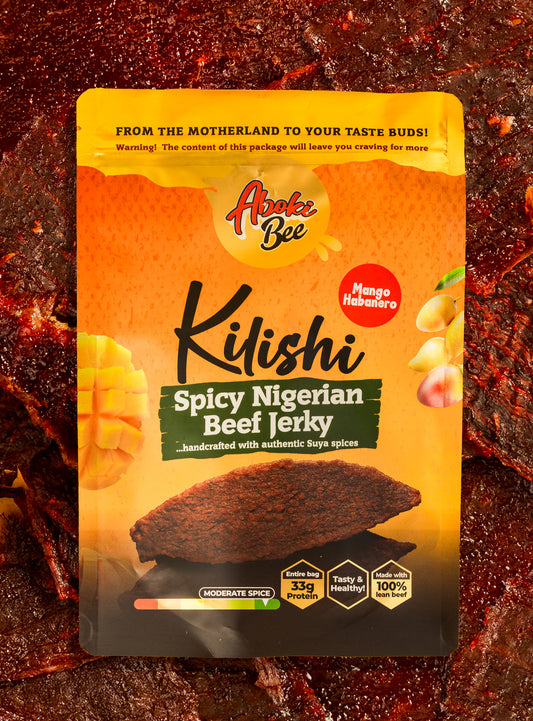 Mango Habanero Nigerian Beef Jerky