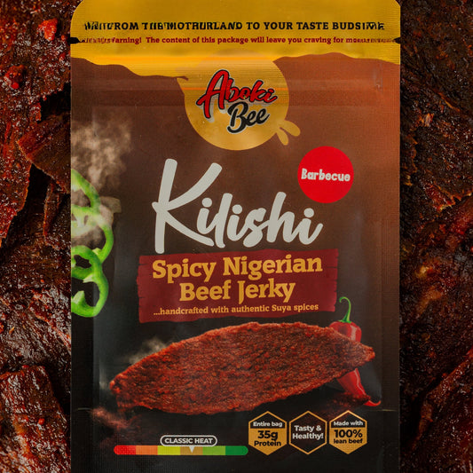 Spicy Barbecue Nigerian Beef Jerky