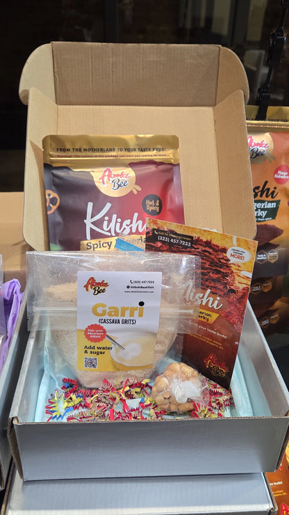 Garri and Kilishi combo box